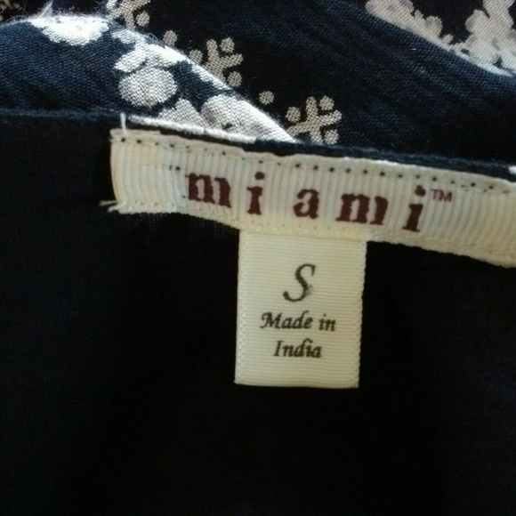 Francescas Black and White Floral maxi dress small - Picture 3 of 6